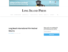 Tablet Screenshot of longislandpress.com